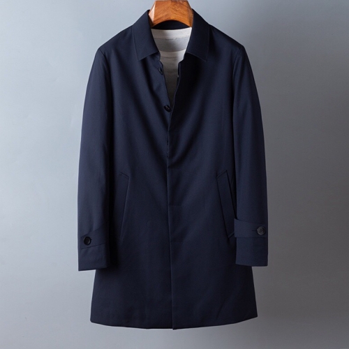 ジバンシィジバンシィメンズモダントレンチコートv0452ネイビー