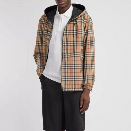 バーバリーバーバリーメンズクラシックカジュアル両面ジャケットr02911キャメル