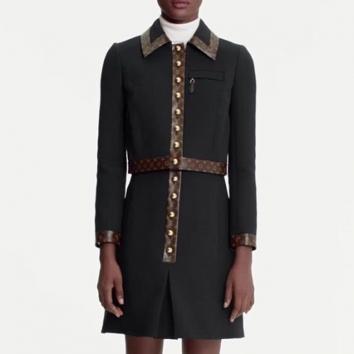 ルイヴィトン&ルイヴィトンメンズカジュアルジャケット&スカートu02194ブラック