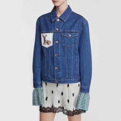 バーバリーバーバリーメンズクラシックカジュアルデニムジャケットr02913ブルー