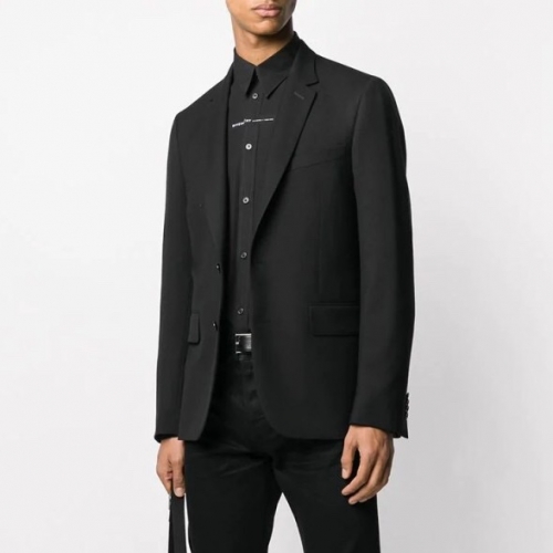 ドレスシャツジバンシィメンズブラックシャツv458