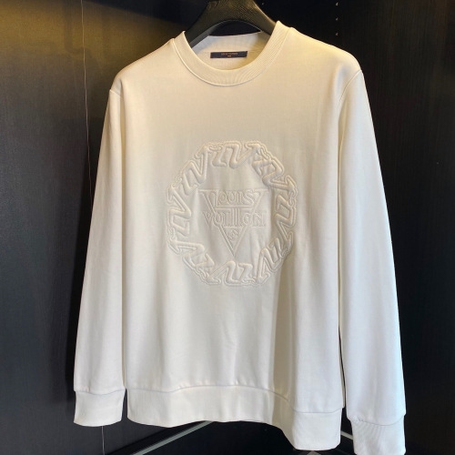 ルイヴィトンルイヴィトンメンズカジュアルコットン長袖Tシャツu02208ホワイト