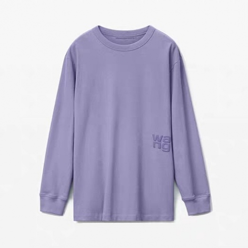 アレクサンダーワンメンズコットンスウェットシャツw0138パープル