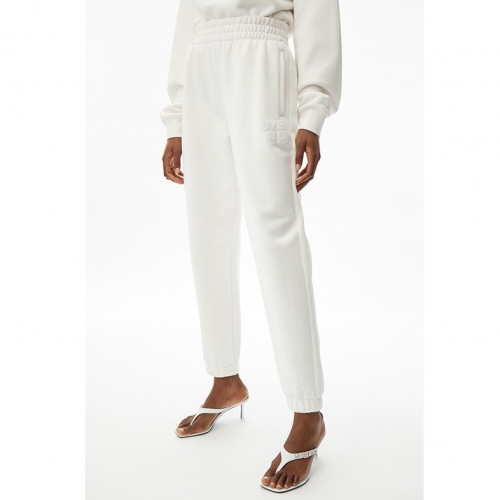 アレクサンダーワンレディースカジュアルトレーニングパンツw0143ホワイト