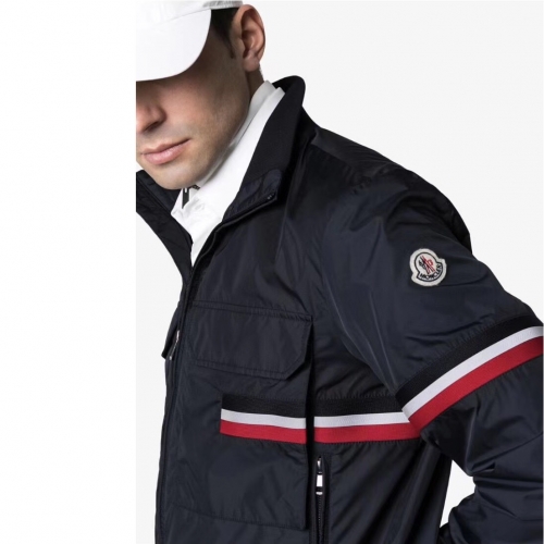モンクレールモンクレールメンズカジュアルジャケットc01816.ネイビー