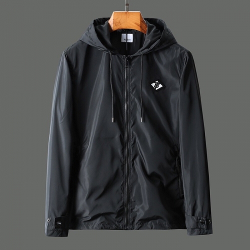 バーバリーバーバリーメンズクラシックカジュアルジャケットr02942.ブラック