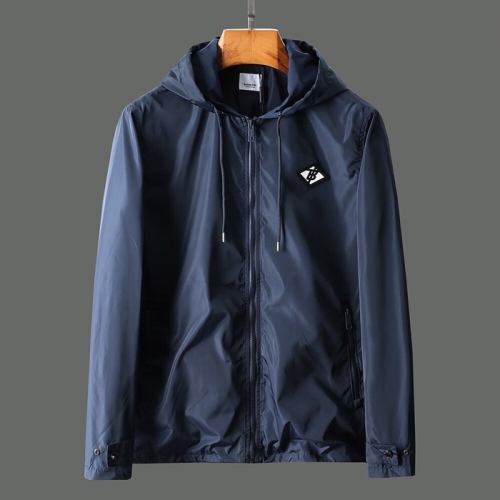 バーバリーバーバリーメンズクラシックカジュアルジャケットr02943.ネイビー