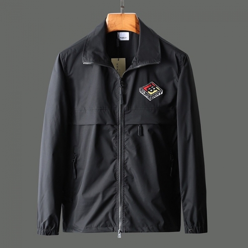 バーバリーバーバリーメンズクラシックカジュアルジャケットr02944.ブラック