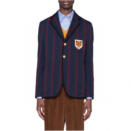 グッチグッチメンズカジュアルジャケットc03039ネイビー