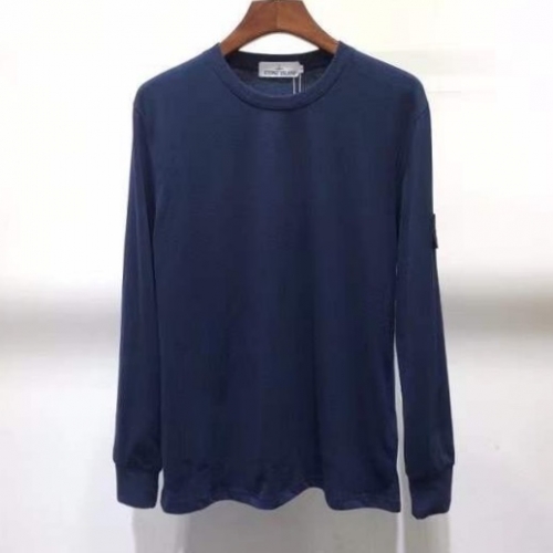 ストーンアイランド--ストーンアイランドメンズコットンスウェットシャツo0252.ブルー