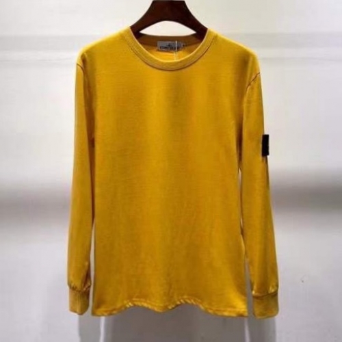 ストーンアイランド--ストーンアイランドメンズコットンスウェットシャツo0253.イエロー