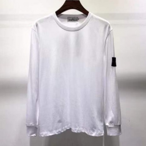 ストーンアイランド--ストーンアイランドメンズコットンスウェットシャツo0254.ホワイト