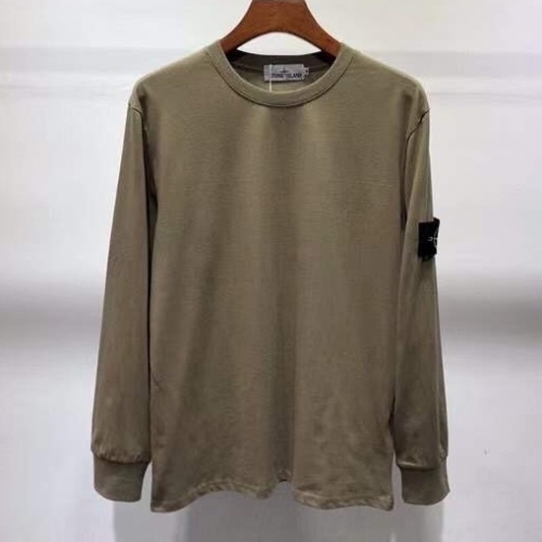 ストーンアイランド--ストーンアイランドメンズコットンスウェットシャツo0255.カーキ