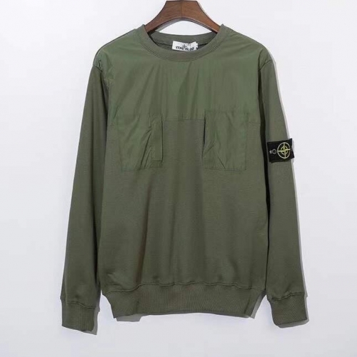 ストーンアイランド--ストーンアイランドメンズコットンスウェットシャツo0260.カーキ