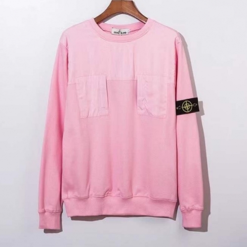 ストーンアイランド--ストーンアイランドメンズコットンスウェットシャツo0263.ピンク