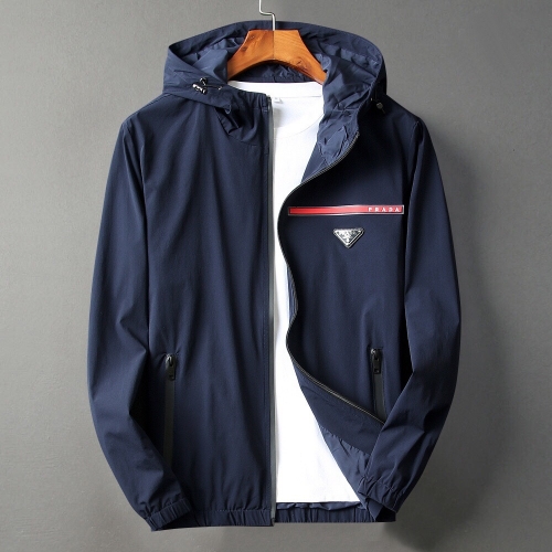 プラダプラダメンズカジュアルジャケットa01124ネイビー