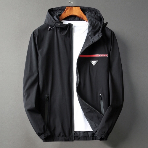 プラダプラダメンズカジュアルジャケットa01125ブラック