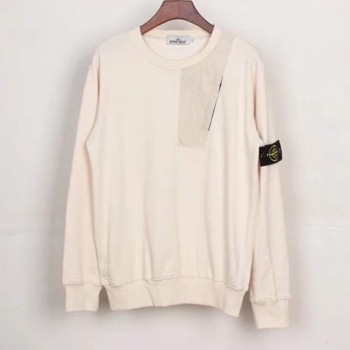ストーンアイランド--ストーンアイランドメンズコットンスウェットシャツo0273.アイボリー