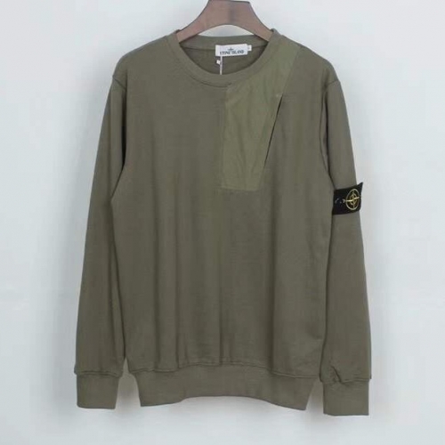 ストーンアイランド--ストーンアイランドメンズコットンスウェットシャツo0275.カーキ