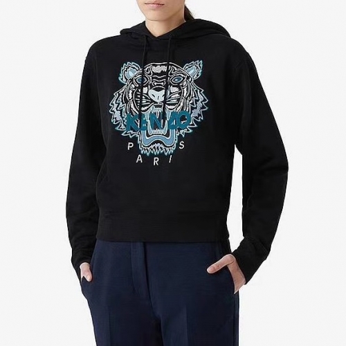 ケンゾーケンゾーメンズシグネチャータイガーコットンフーディn0131.ブラック