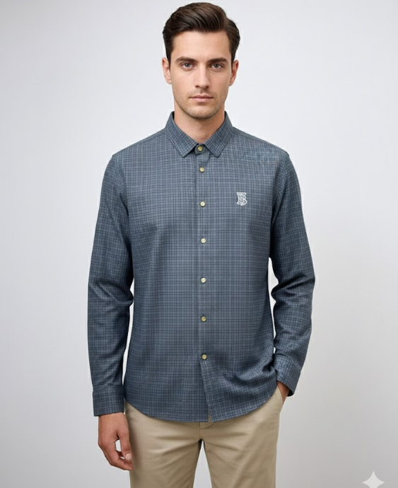 バーバリーメンズクラシックシャツドレスシャツr03022