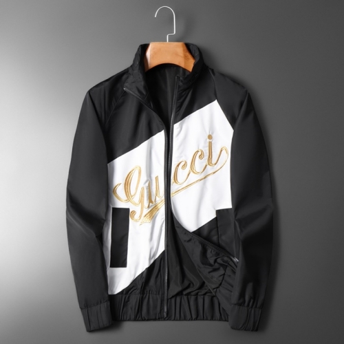 グッチグッチメンズカジュアル両面ジャケットc03060ブラック