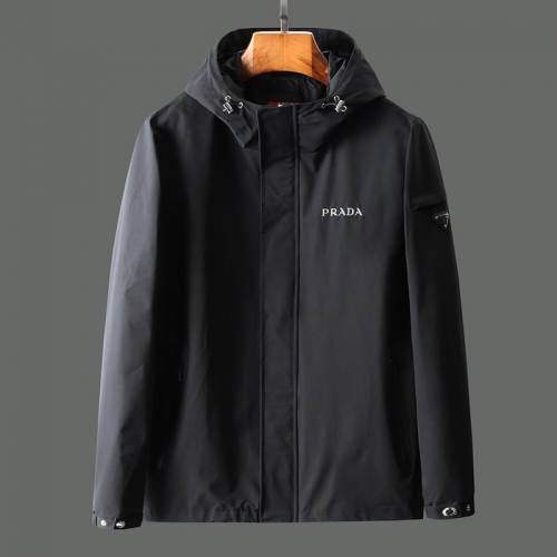 プラダプラダメンズカジュアルジャケットa01133ブラック