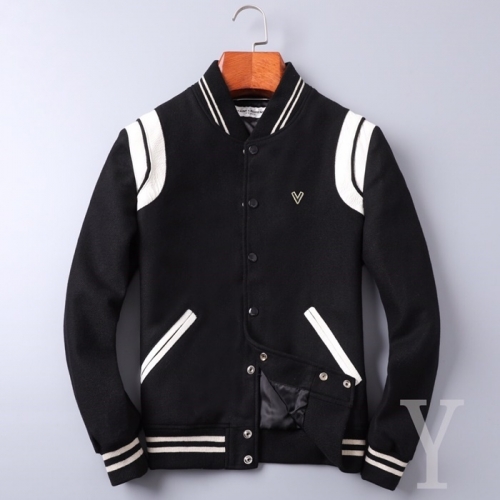 サンローランメンズカジュアルレザージャケットl0088ブラック