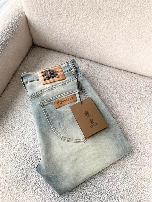 バーバリーバーバリーメンズビジネスクラシックパンツr03041ブルー