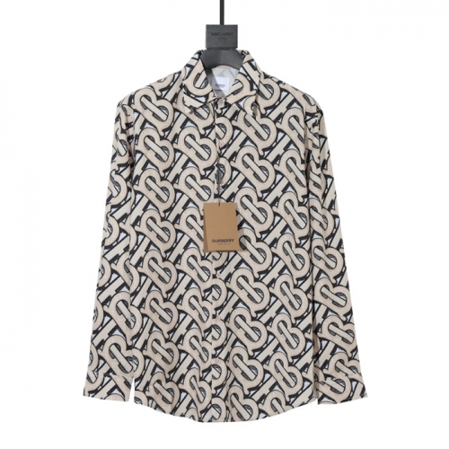 バーバリーバーバリーメンズヴィンテージベーシックシャツr03044ベージュ