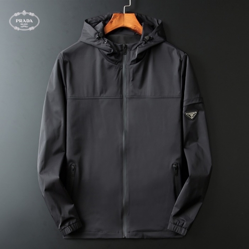 プラダプラダメンズカジュアルジャケットa01136ブラック