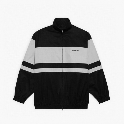 バレンシアガバレンシアガユニセックスカジュアルジャケットl0788.ブラック