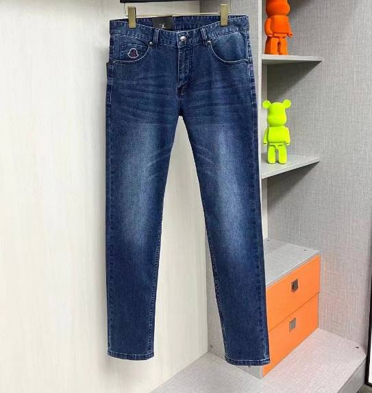 モンクレールモンクレールメンズカジュアルデニムジーンズc01861ネイビー