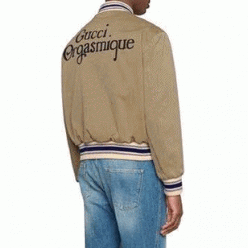 グッチグッチメンズカジュアル両面ジャケットc03081キャメル