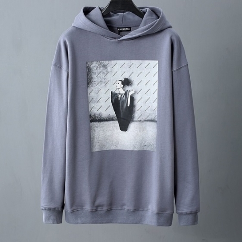 バレンシアガバレンシアガユニセックスオーバーサイズフーディl0791グレー