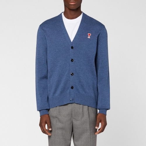 アミメンズカジュアルカーディガン0046ブルー