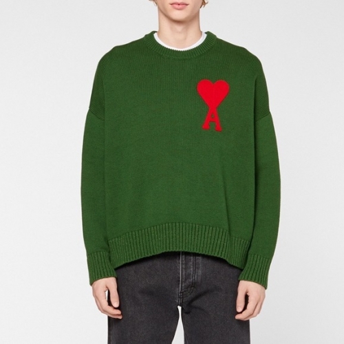 アミアミメンズカジュアルセーター0048グリーン