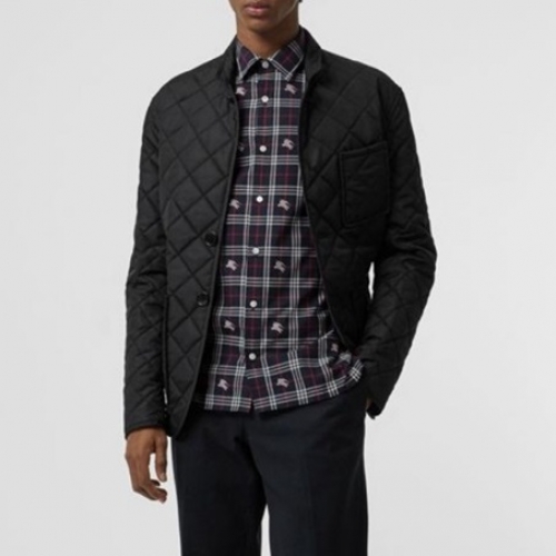 バーバリーバーバリーメンズヴィンテージベーシックシャツr03098.ネイビー