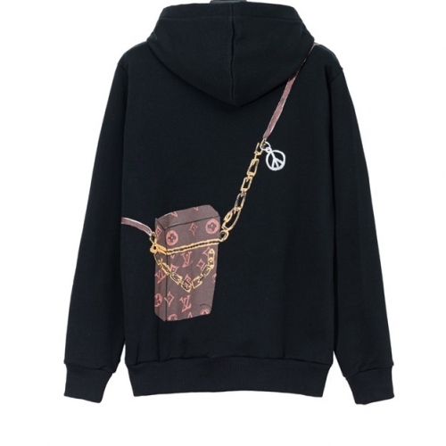 ルイヴィトンルイヴィトンメンズカジュアルコットン長袖Tシャツu02299ブラック