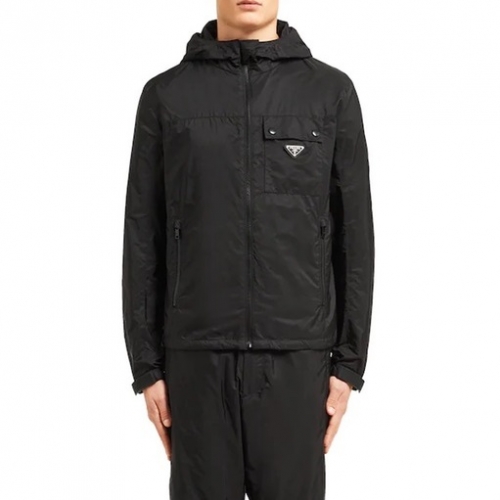 プラダプラダメンズカジュアルジャケットa01148ブラック