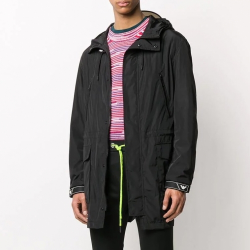 アルマーニメンズカジュアルジャケットm0786.ブラック