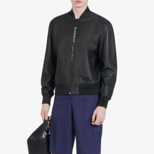 ジバンシィジバンシィメンズカジュアルレザージャケットv0481ブラック