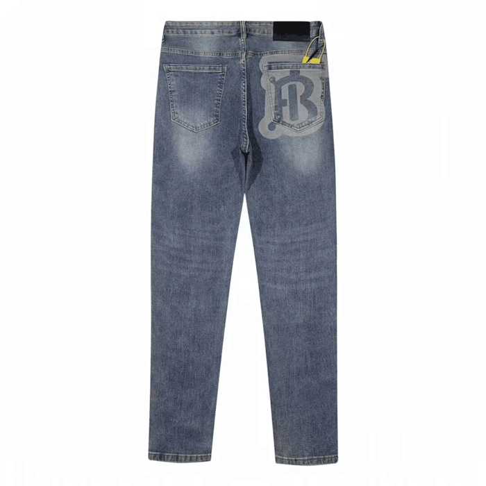 バーバリーナイロンバーバリーナイロンメンズビジネスクラシックパンツr03129ブルー