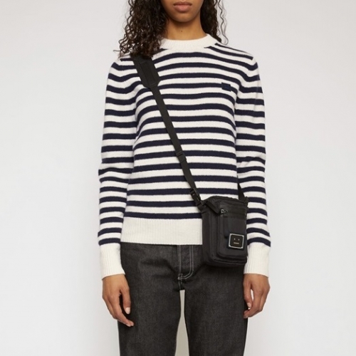 アクネストゥディオズアクネストゥディオズレディースパッチポイントウールセーターn0106ブラック