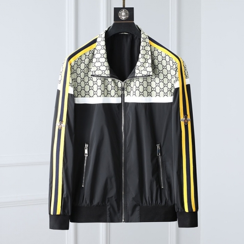 グッチグッチメンズカジュアル両面ジャケットc03108ブラック