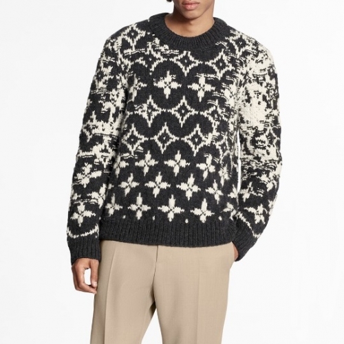 ルイヴィトンルイヴィトンメンズカジュアルセーターu02327ブラック