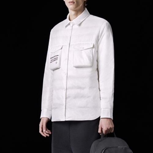 モンクレールモンクレールメンズカジュアルダウンジャケットc01901アイボリー