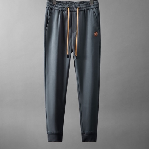 エルメスエルメスメンズベーシックカジュアルパンツr0536ブルー