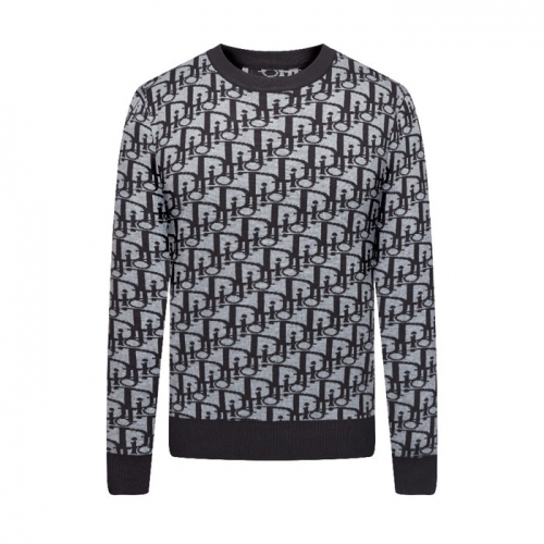 -ディオールメンズレトロクルーネックセーターo0889.グレー