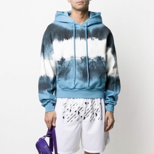 オフホワイトオフホワイトメンズコットンフーディf0583ブルー